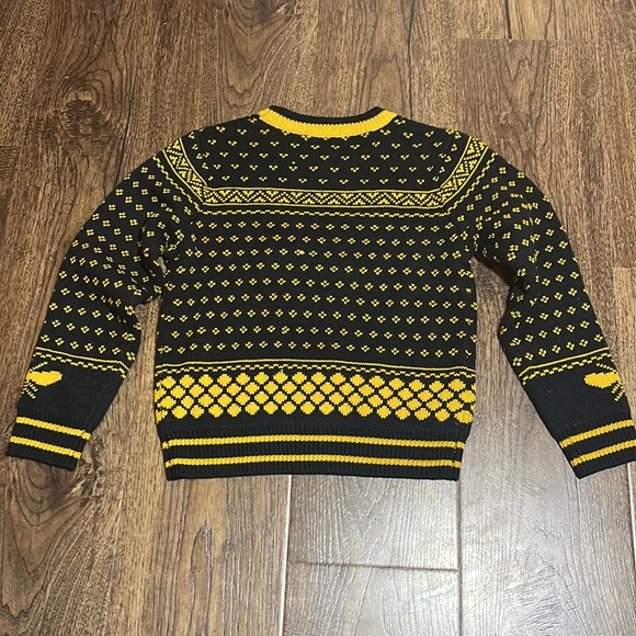 Wu Tang Clan Killer Bees Black and Yellow Ugly Christmas Sweater size Youth L - Picture 7 of 10